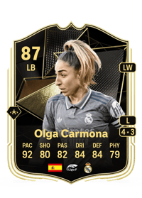 Olga Carmona Team of the Week 87 OVR