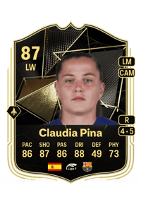 Claudia Pina Team of the Week 87 OVR