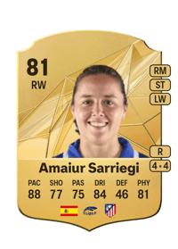 Amaiur Sarriegi Rare 81 OVR