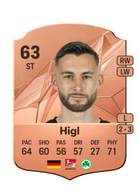 Felix Higl Rare 63 OVR