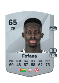 Sadik Fofana Common 65 OVR
