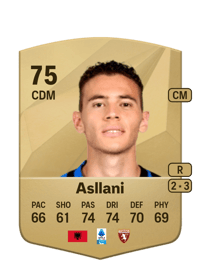 Kristjan Asllani Common 75 OVR
