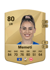 Erëleta Memeti Common 80 OVR