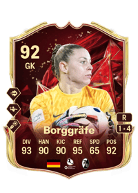 Rafaela Borggräfe TOTS Champions 92 OVR
