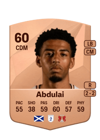 Azeem Abdulai Common 60 OVR