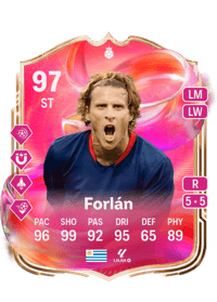 Diego Forlán FUTTIES HERO 97 OVR