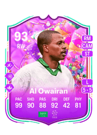 Saeed Al Owairan FUT Birthday Hero 93 OVR