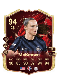 Tara McKeown TOTS Champions 94 OVR