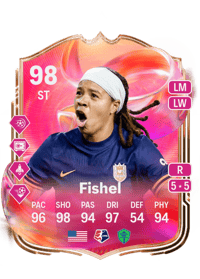 Mia Fishel FUTTIES 98 OVR