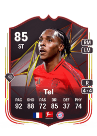 Mathys Tel World Tour 85 OVR