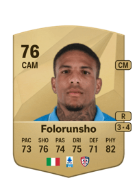 Michael Folorunsho Common 76 OVR