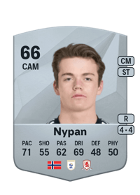 Sverre Halseth Nypan Common 66 OVR