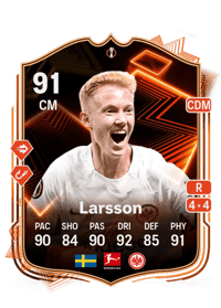 Hugo Larsson UEL Dreamchasers 91 OVR