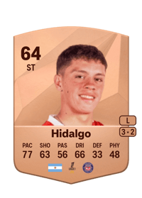Santiago Hidalgo Common 64 OVR