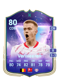 Arthur Vermeeren Future Stars Evolution 80 OVR