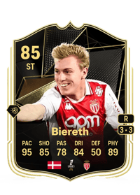 Mika Biereth Team of the Week 85 OVR