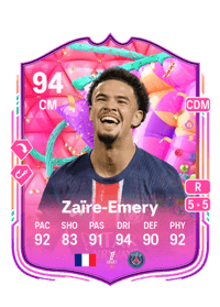 Warren Zaïre-Emery FUT Birthday 94 OVR