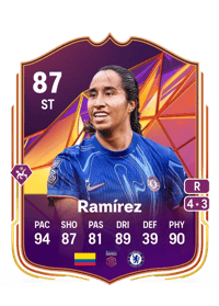 Mayra Ramírez Track Stars 87 OVR