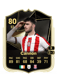 Tom Cannon Team of the Week 80 OVR