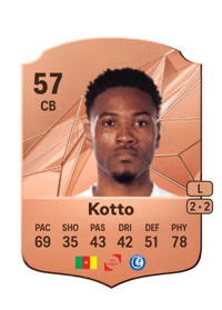 Samuel Kotto Rare 57 OVR