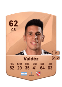 Sebastián Valdéz Common 62 OVR