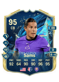 Emily Sams TEAM OF THE SEASON 95 OVR