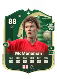 Steve McManaman Winter Wildcards Hero 88 OVR