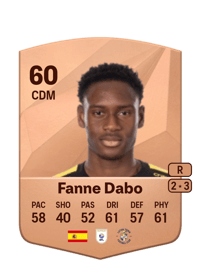 Lamine Fanne Dabo Common 60 OVR