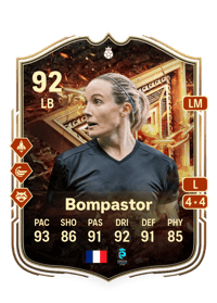 Sonia Bompastor FUT Immortals Hero 92 OVR