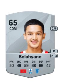 Reda Belahyane Common 65 OVR