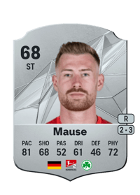 Jannik Mause Rare 68 OVR