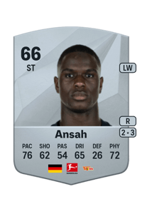 Ilyas Ansah Common 66 OVR