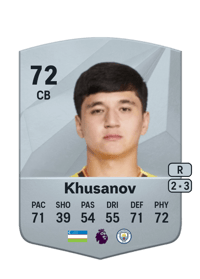 Abdukodir Khusanov Common 72 OVR