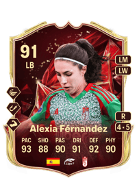 Alexia Férnandez TOTS Champions 91 OVR