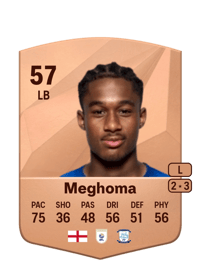 Jayden Meghoma Common 57 OVR