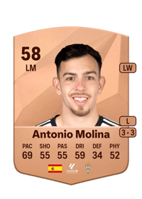 Antonio Molina Common 58 OVR