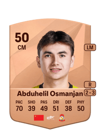 Abduhelil Osmanjan Common 50 OVR