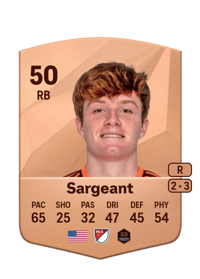 Kieran Sargeant Common 50 OVR