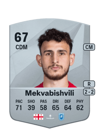 Anzor Mekvabishvili Common 67 OVR