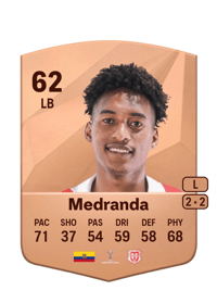 Marlon Medranda Common 62 OVR