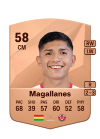 Juan Magallanes Common 58 OVR