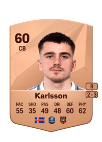 Hlynur Freyr Karlsson Common 60 OVR
