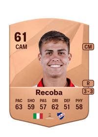 Jeremía Recoba Common 61 OVR