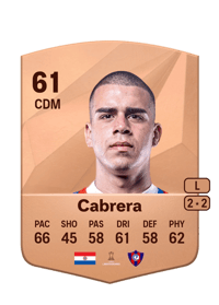 Enzo Damián Cabrera Common 61 OVR