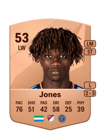 Malachi Jones Common 53 OVR