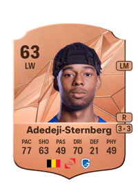 Noah Adedeji-Sternberg Rare 63 OVR