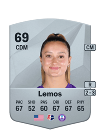 Ally Lemos Common 69 OVR