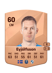 Gísli Eyjólfsson Common 60 OVR