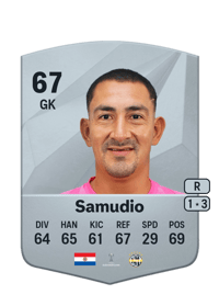 Víctor Samudio Common 67 OVR