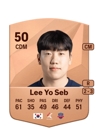 Lee Yo Seb Common 50 OVR